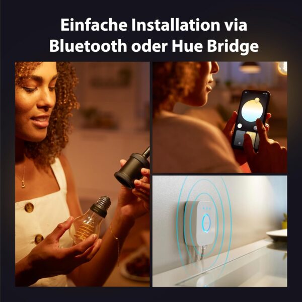 Philips Hue White Ambience E27 3er Pack, Warm- Bis Kühlweiß - Image 4