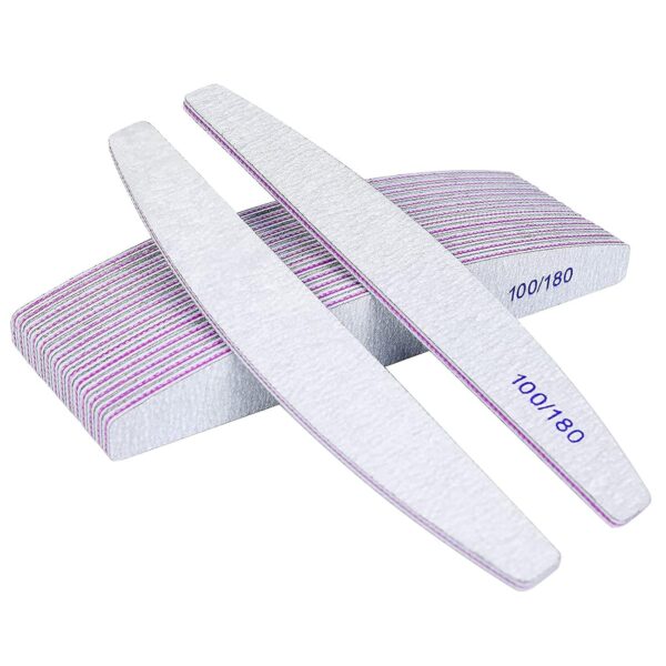 URAQT Professionelle Nagelfeile, 16 16 Unité (Lot de 1), Weiß
