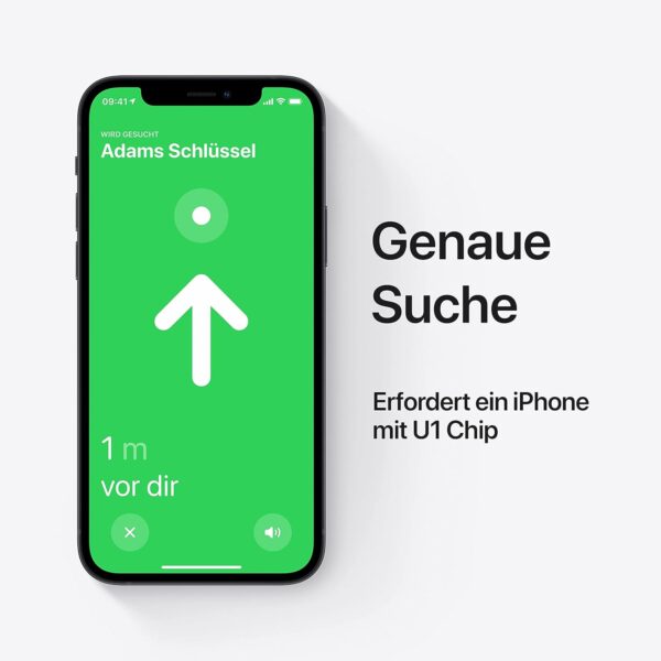 Apple AirTag 4er Pack - Finde und behalte Deine Sachen im Blick: Schlüssel,... - Image 5