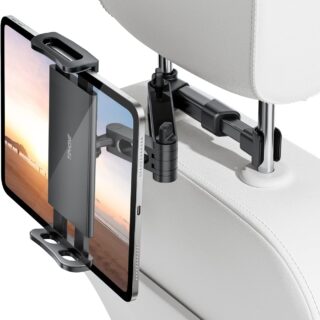 TRYONE Tablet Halterung Auto, Halter Kopfstütze - 01-Schwarz