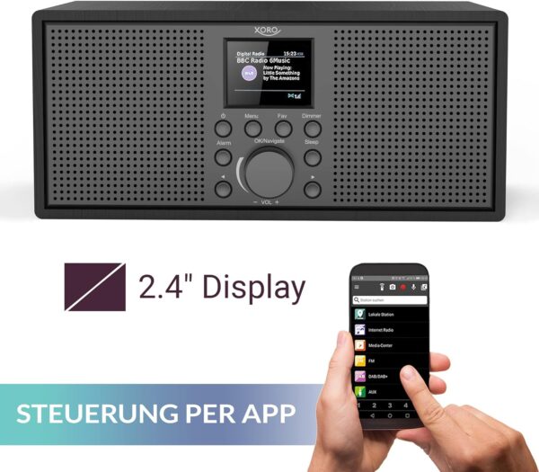 XORO DAB 700 IR - Stereo Internet Radio, DAB+/UKW, WLAN, Spotify Connect,... - Image 7