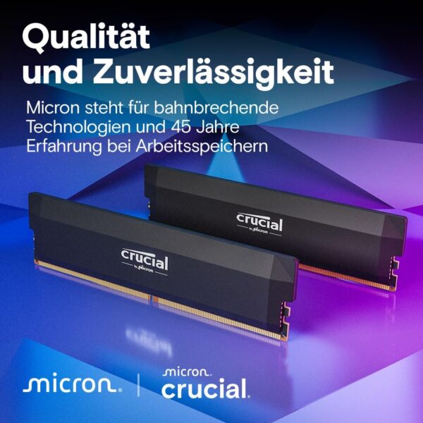 Crucial Pro DDR5 RAM 32GB Kit (2x16GB) 6000MHz CL36, - Image 6