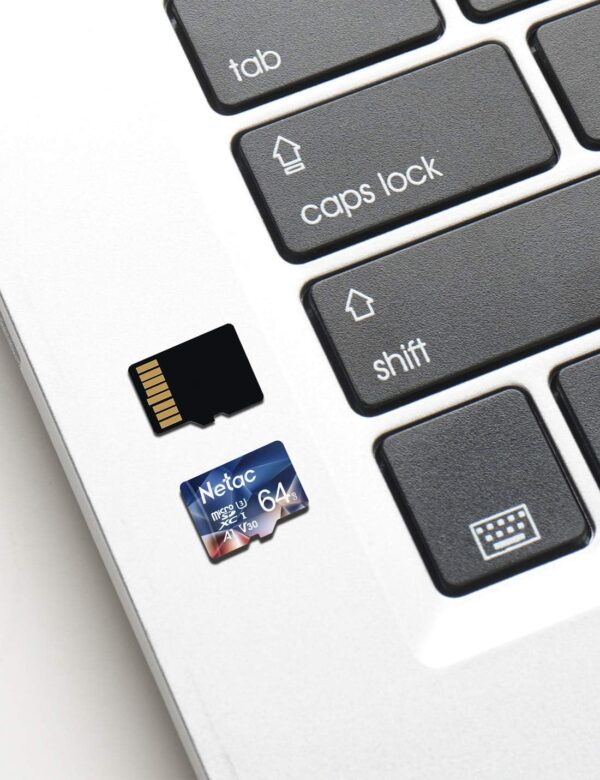 Netac 64G Micro-SD-Karte 2er Set Speicherkarte A1, U3, C10, V30, 4K, 64GB*2 - Image 7