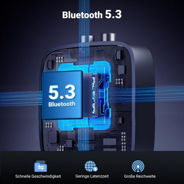 UGREEN Bluetooth 5.3 Adapter Stereoanlage mit 3.5mm RCA Buchse Aux... - Image 2