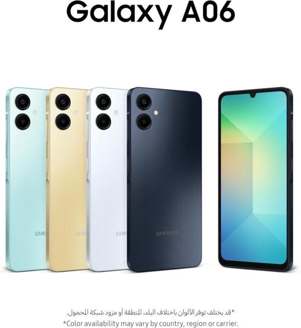 Samsung Galaxy A06 64GB/4GB RAM Dual-SIM schwarz Schwarz - Image 2