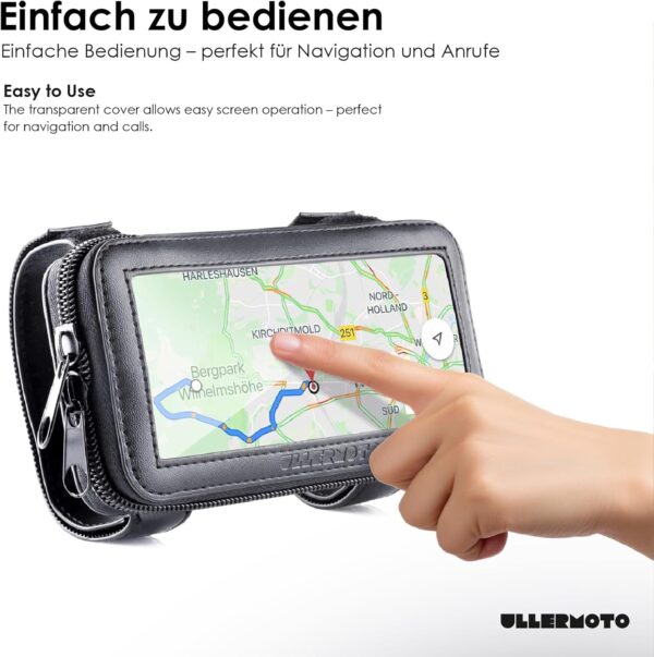 Ullermoto Motorrad Handyhalterung [Designed in Germany] – M - Image 3