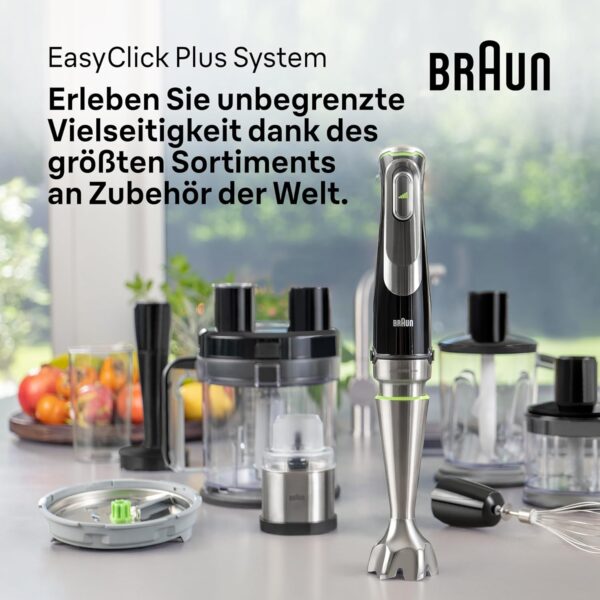 Braun MultiQuick 9 MQ 9187XLI – 5-in-1 Stabmixer mit... - Image 5