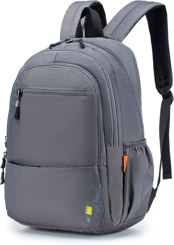 SPAHER Reiserucksack Ryanair Handgepäck 40x20x25cm Laptop Rucksack 15,6 Grau