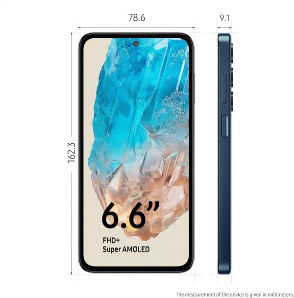Samsung Galaxy M35 5G 6 GB/128 GB Blau (Dark Blue) Dual-SIM 6GB + 128GB, - Image 7