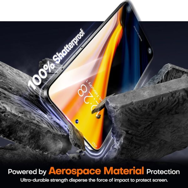 LϟK für Samsung Galaxy S24 Panzer Glass, 2 S24(6.2 Zoll), Transparent - Image 2