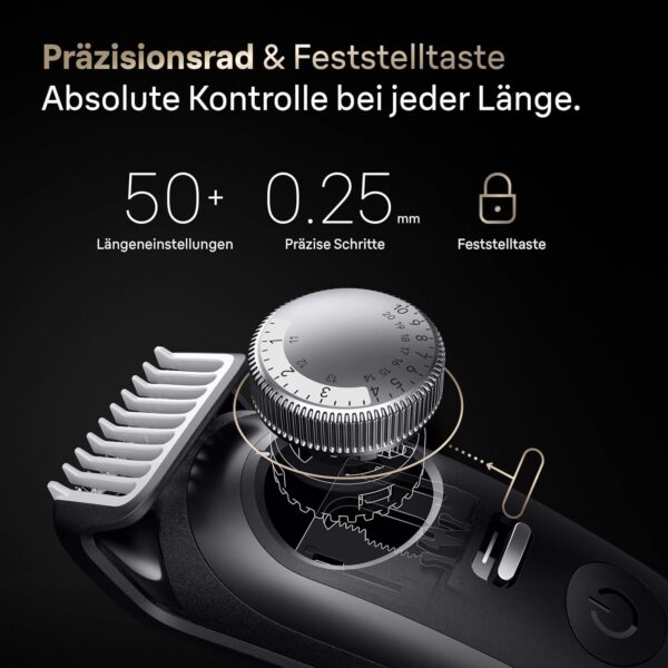 Braun Barttrimmer Series 9, mit 14 Barber-Tools, Power Boost & Lebenslang... - Image 4
