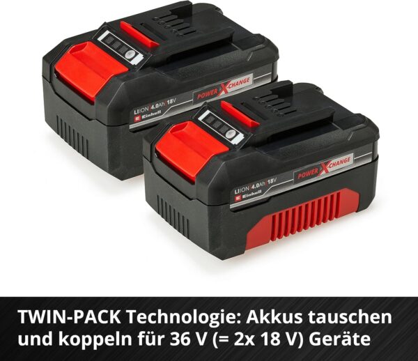 Original Einhell Starter Kit 4,0 Ah Akku und Ladegerät Power X-Change... - Image 10