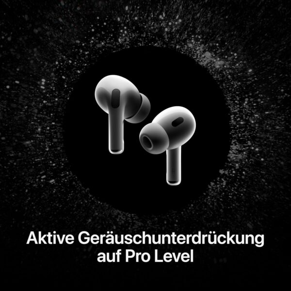 Apple AirPods Pro 2 Kabellose In‑Ear Kopfhörer, Bluetooth Aktive... - Image 3