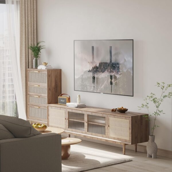 BONTEC TV Wandhalterung, Neigbare Halterung Ultraslim Universal für 23-60... - Image 7