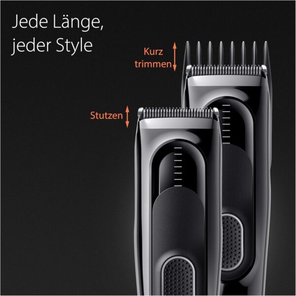 Braun Haarschneider Herren, Haarschneidemaschine Profi, Haare schneiden zu... - Image 4
