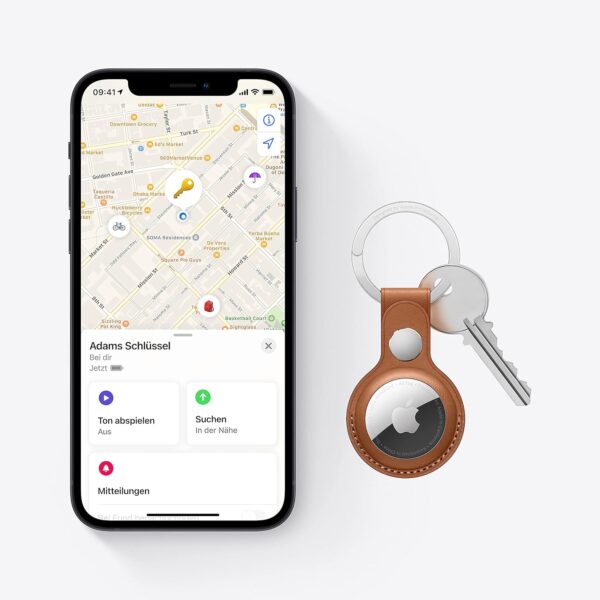 Apple AirTag 4er Pack - Finde und behalte Deine Sachen im Blick: Schlüssel,... - Image 4