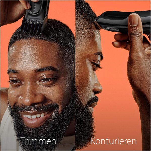 Braun Haarschneider Herren, Haarschneidemaschine Profi, Haare schneiden zu... - Image 3