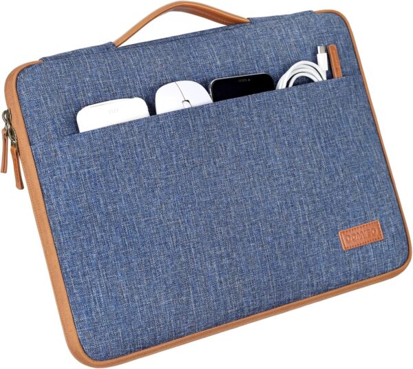 15.6 Zoll Wasserdicht Laptop Tasche Sleeve Case Notebook Zoll, Blau - Image 4